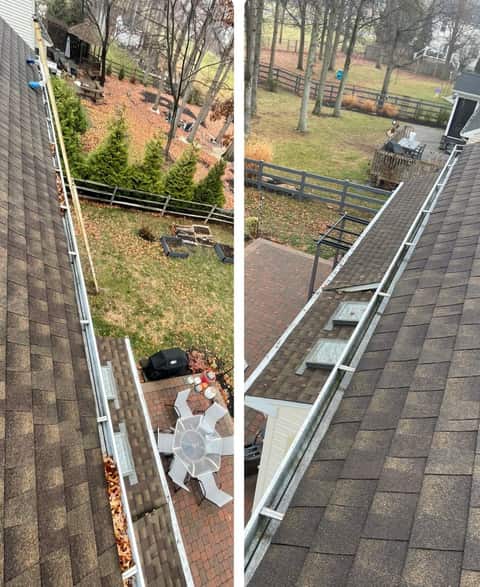 Gutter cleaning service to clear debris and protect the home